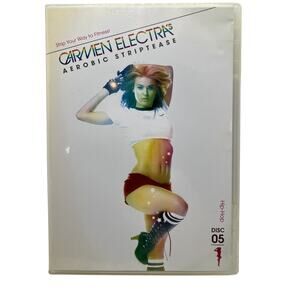 NEW Sealed Carmen Electra's Aerobic Striptease Disc 5 Hip-Hop DVD 2003